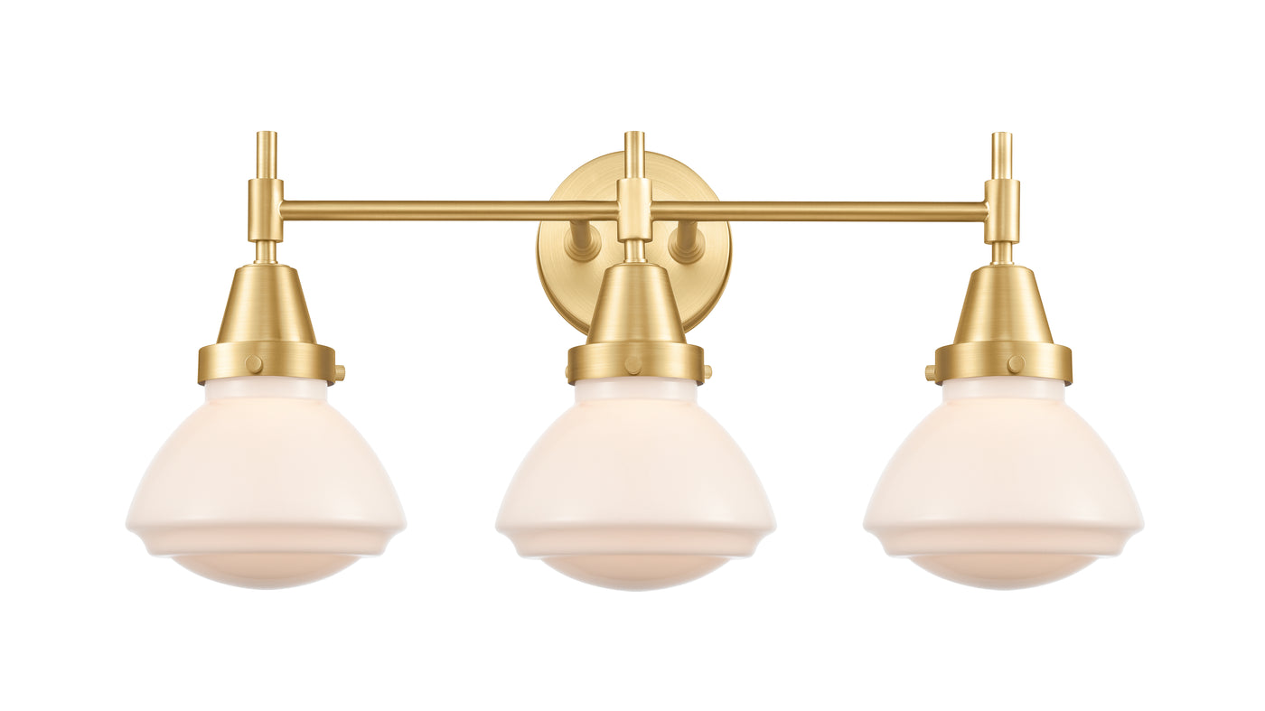 Caden Bath Vanity Light Glass Steel
