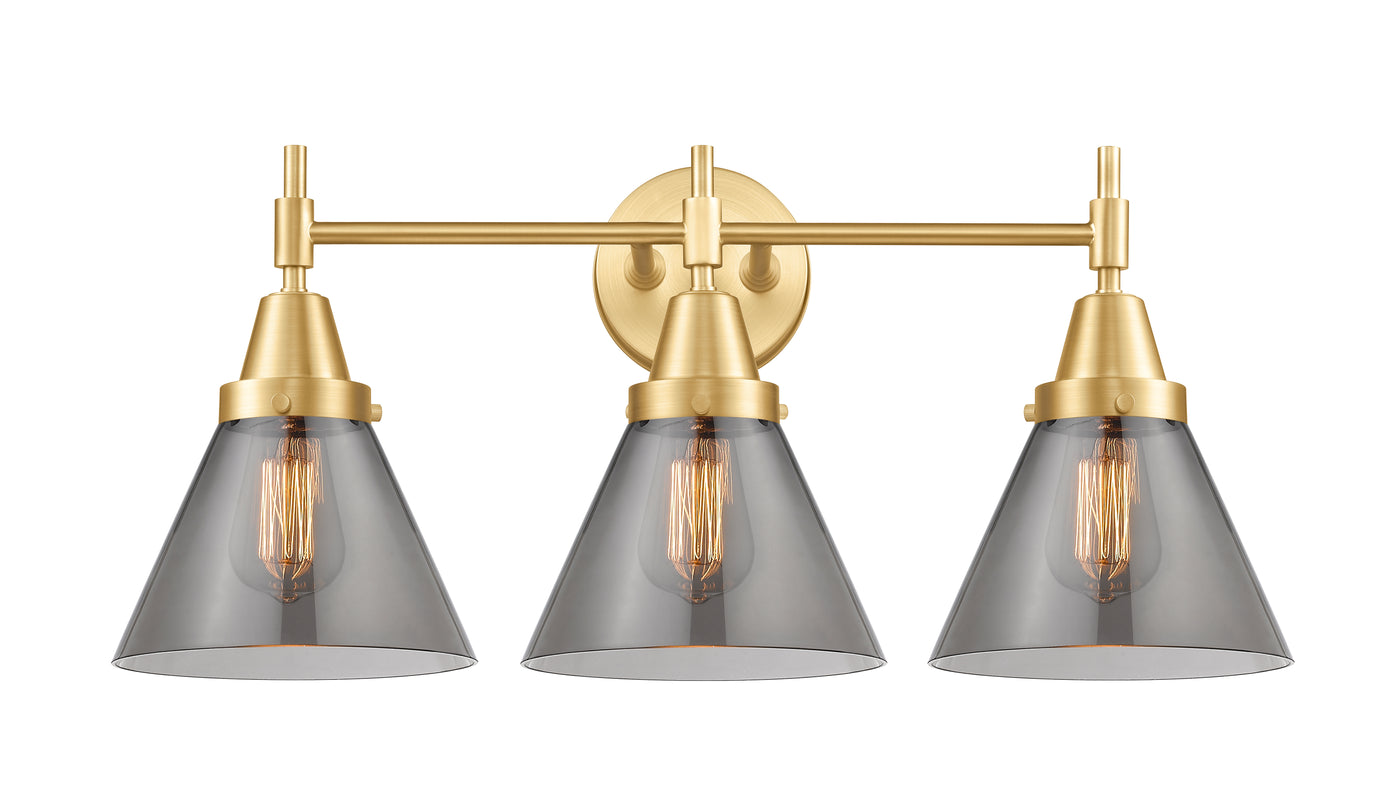 Caden Bath Vanity Light Glass Steel