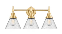 Caden Bath Vanity Light Glass Steel 25.75 Inch