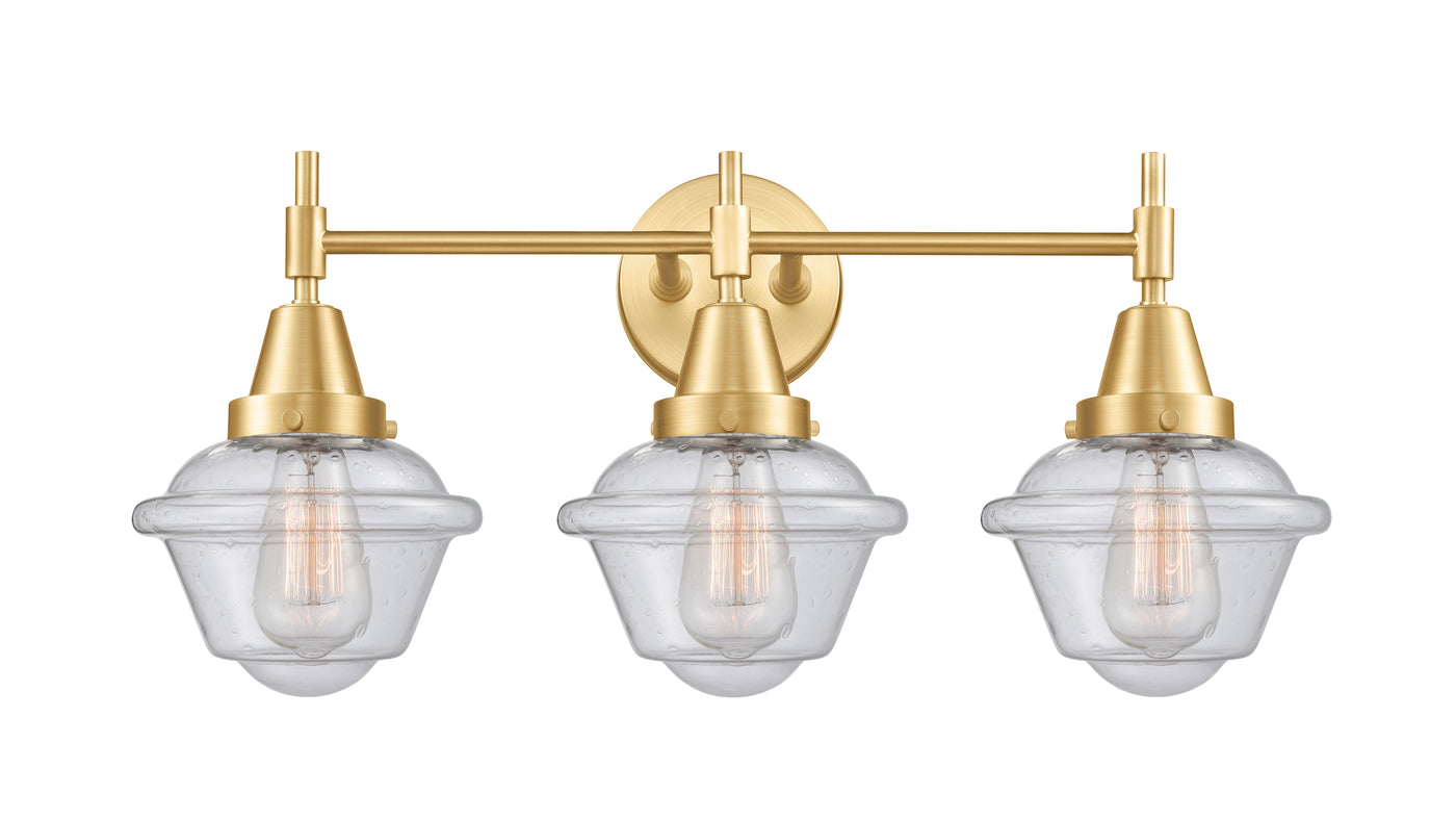 Caden Bath Vanity Light Glass Steel