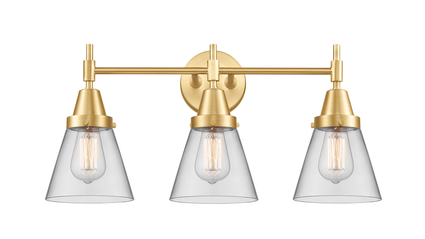 Caden Bath Vanity Light Steel Glass