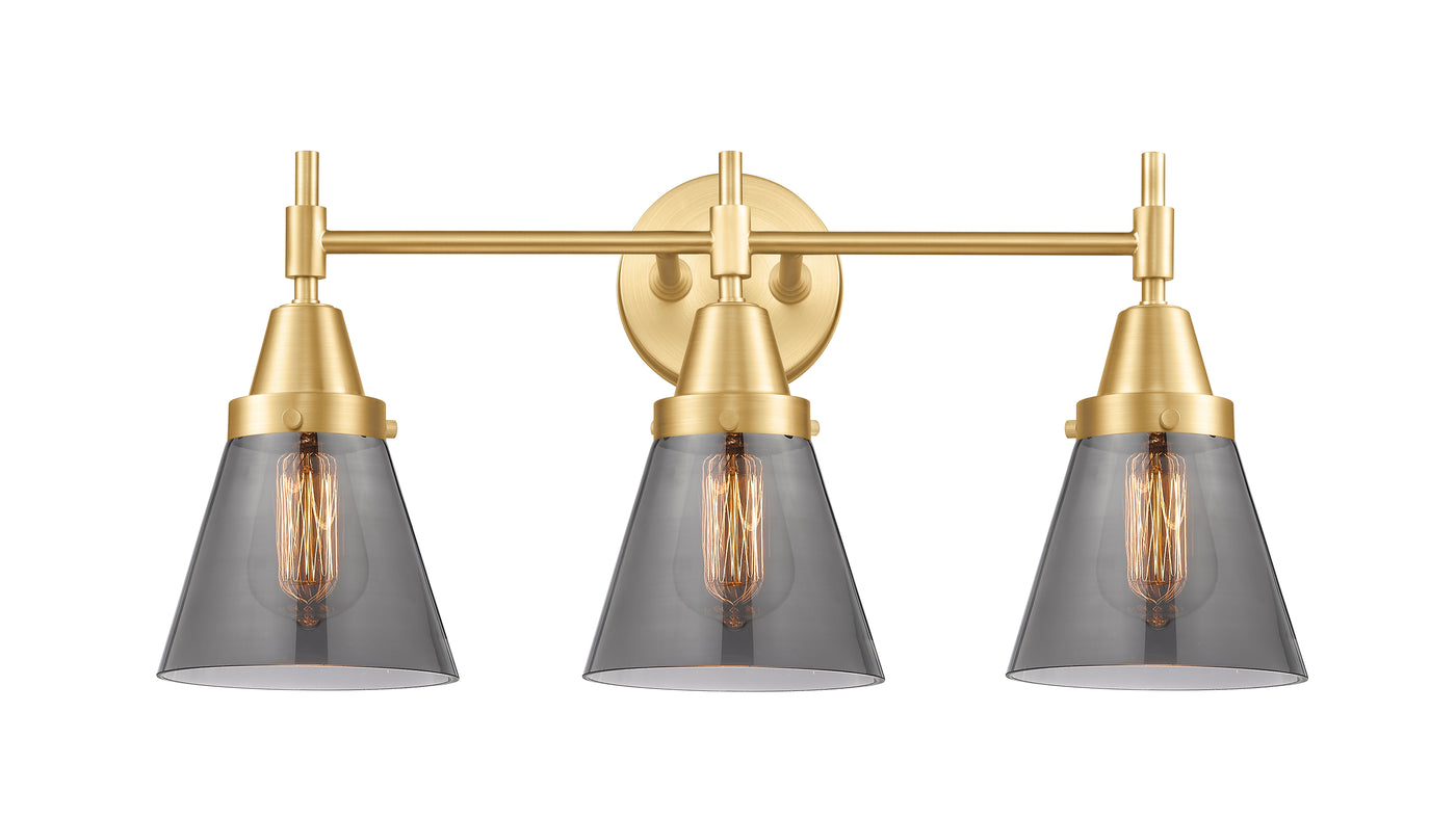 Caden Bath Vanity Light Glass Steel
