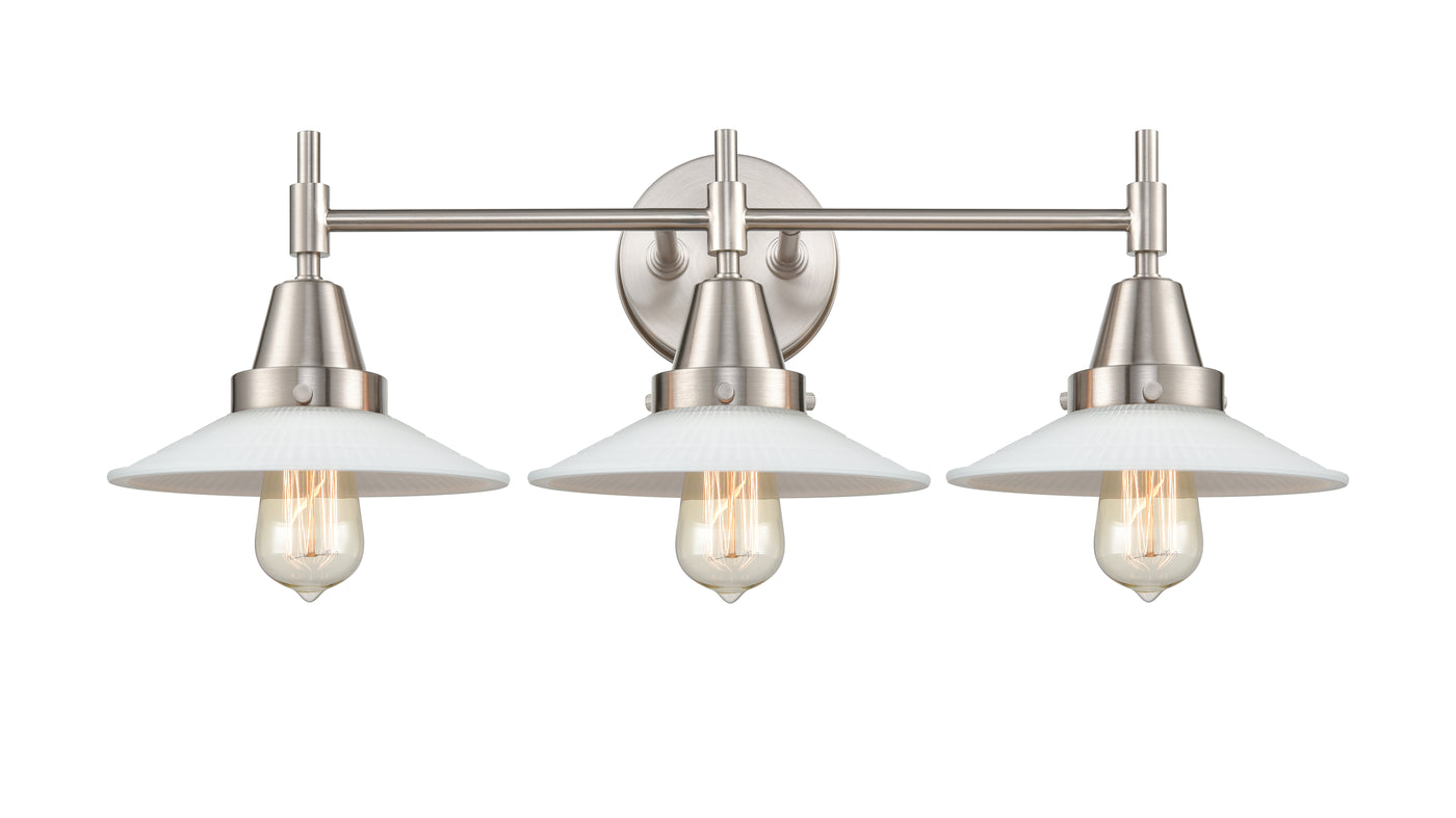 Caden Bath Vanity Light Glass Steel Dimmable