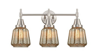 Caden Bath Vanity Light Glass Steel 12 Inch