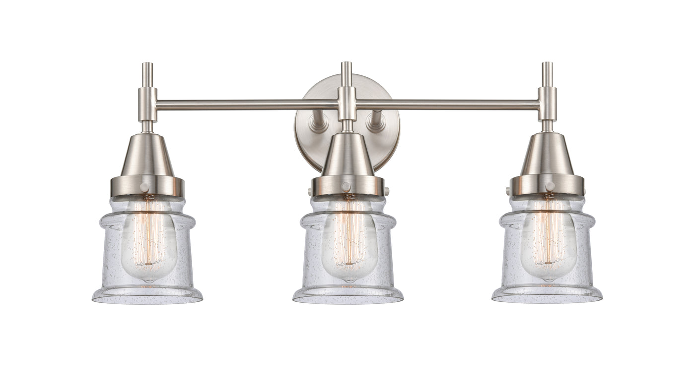 Caden Bath Vanity Light Steel Glass