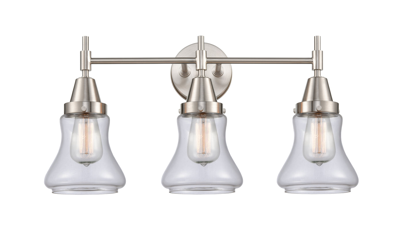 Caden Bath Vanity Light Steel Glass 24 Inch
