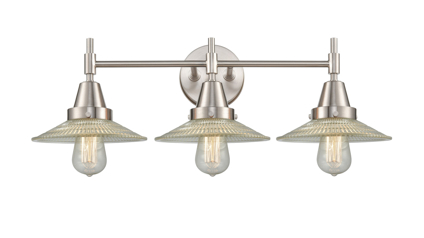 Caden Bath Vanity Light Glass Steel Dimmable