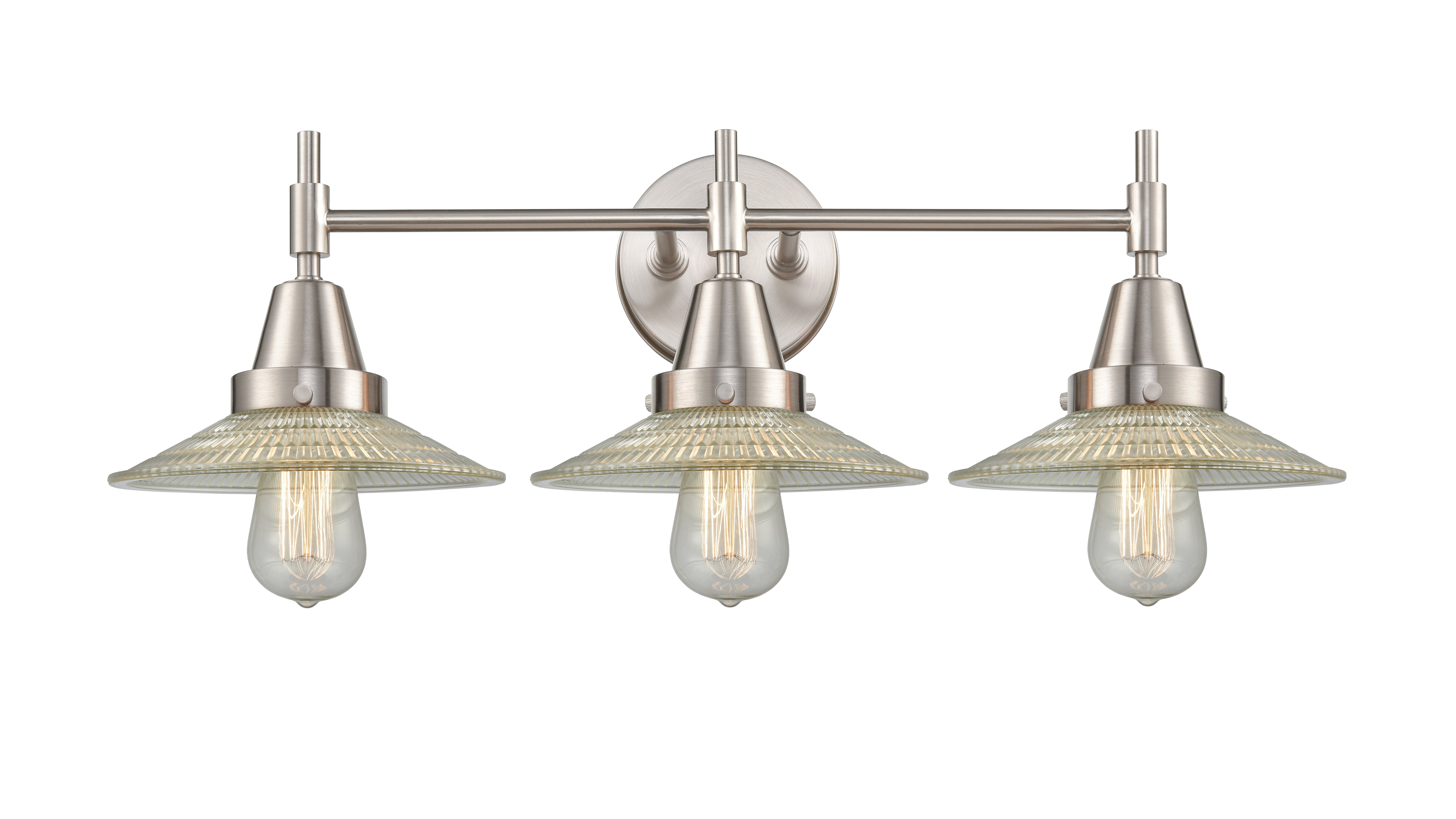 Caden Bath Vanity Light Glass Steel Dimmable