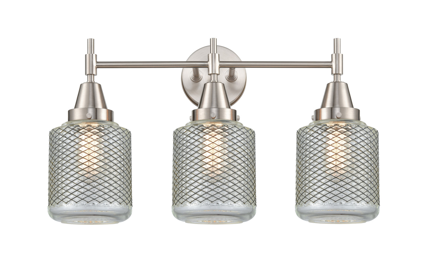 Caden Bath Vanity Light Glass Steel 24 Inch