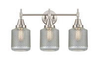 Caden Bath Vanity Light Glass Steel 24 Inch