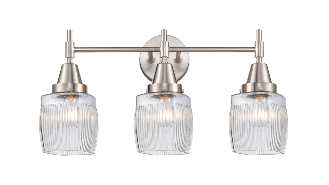 Caden Bath Vanity Light Glass Steel Dimmable