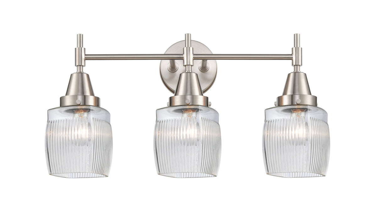 Colton 24-Inch 3-Light Bath Vanity Light with LED Bulbs 11.25-Inch High
