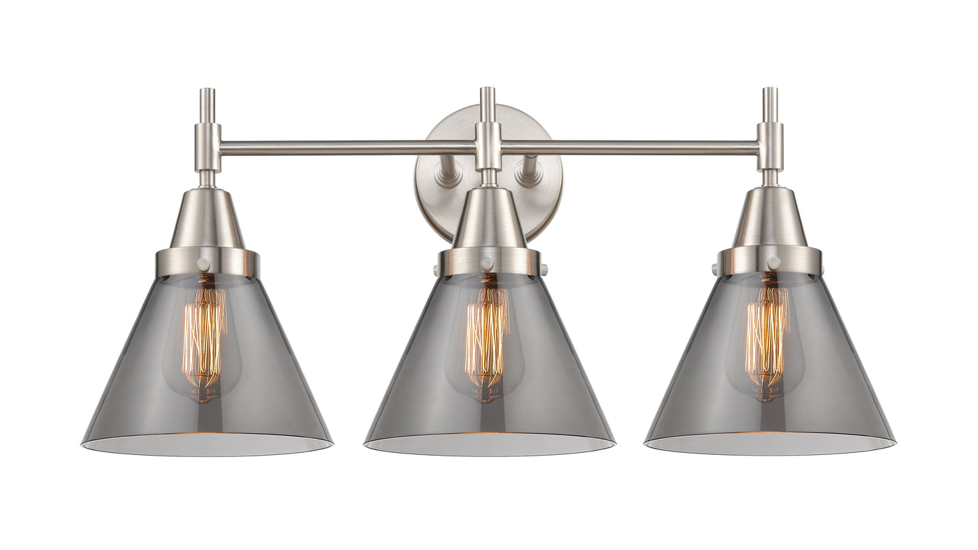 Caden Bath Vanity Light Glass Steel