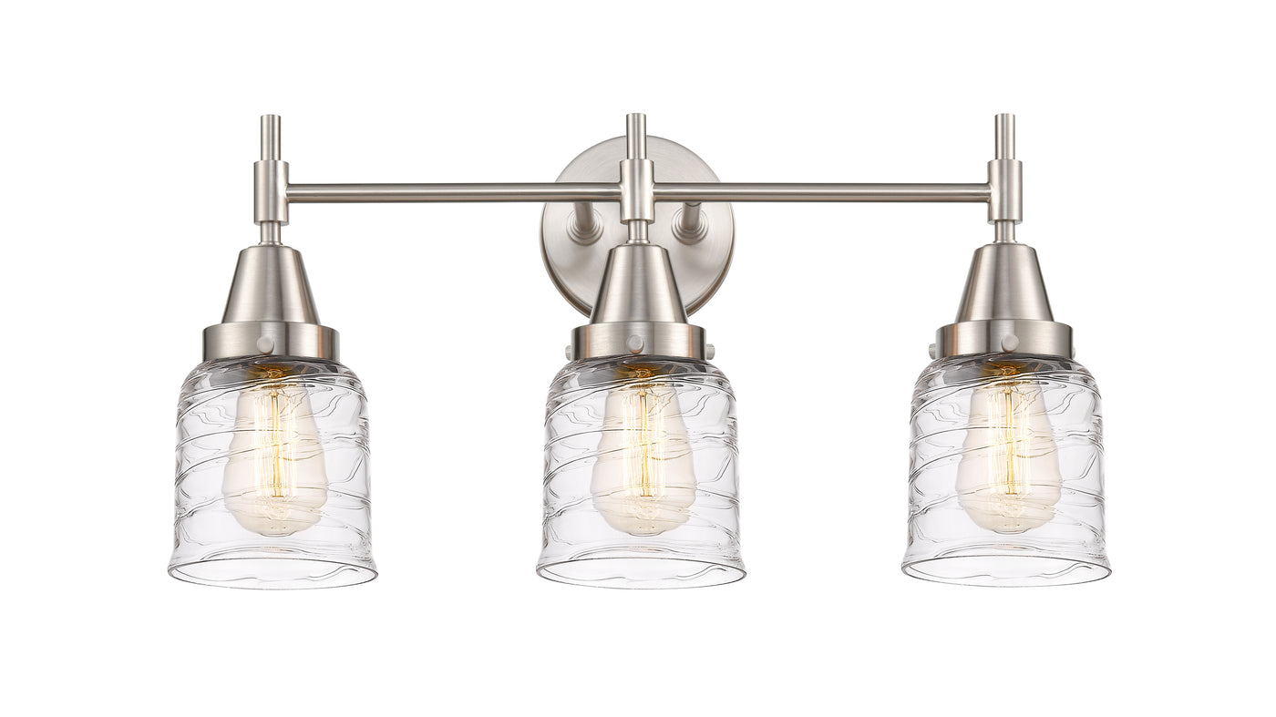 Caden Bath Vanity Light Glass Steel 23"