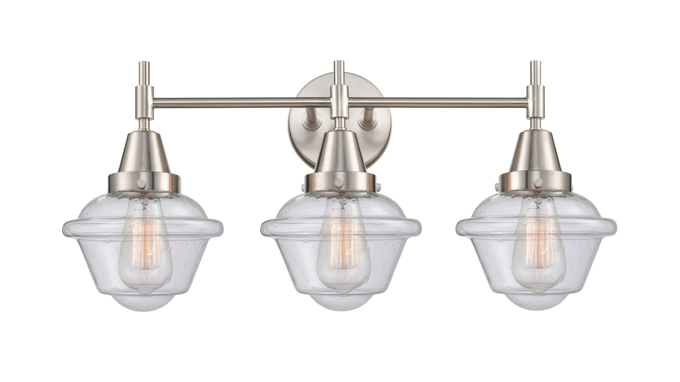 Caden Bath Vanity Light Glass Steel