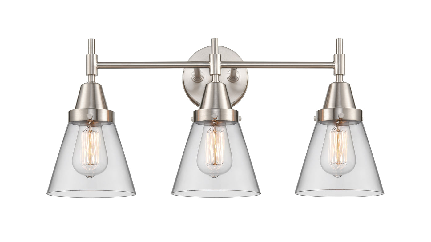 Caden Bath Vanity Light Glass Steel