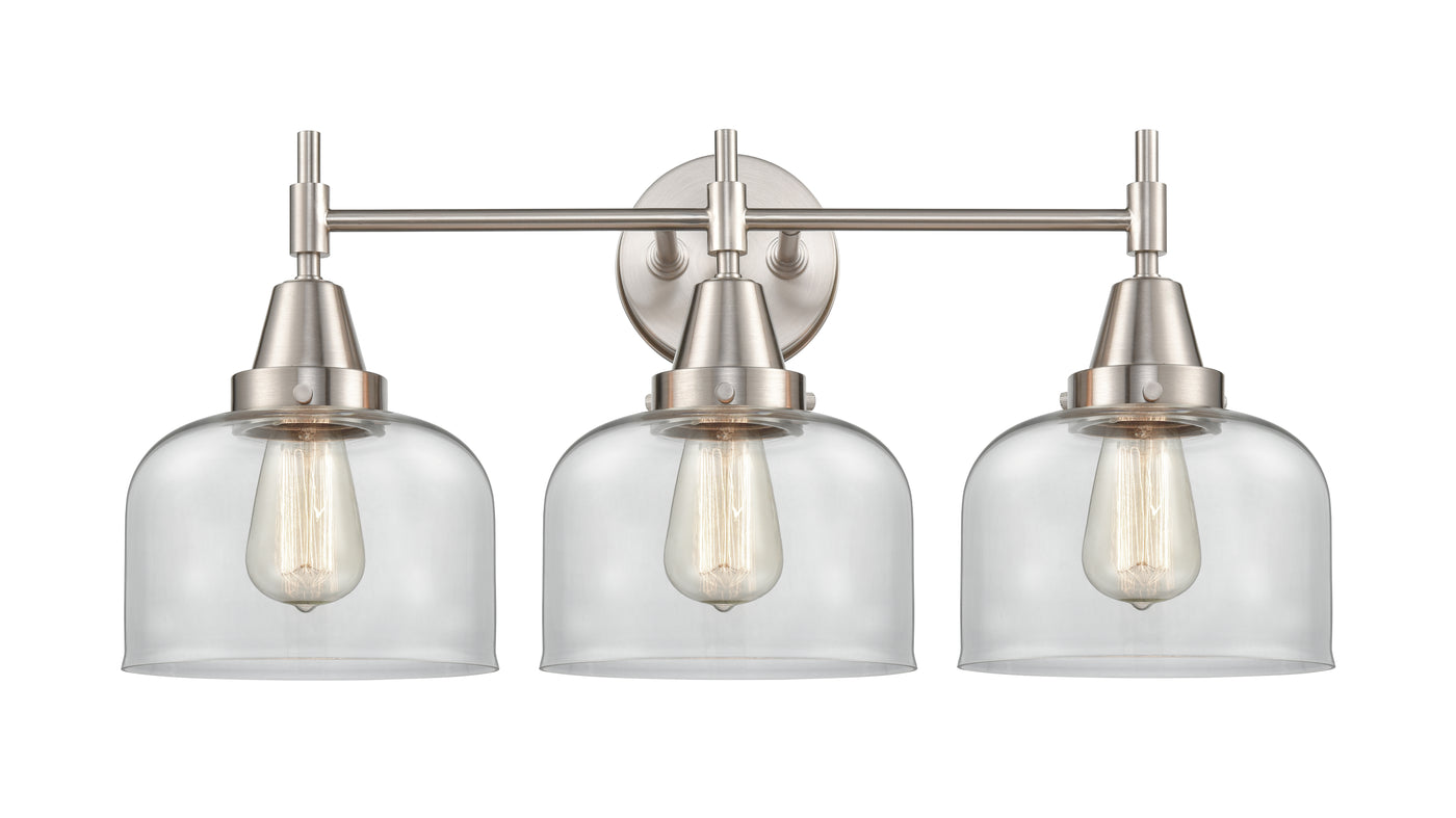 Caden Bath Vanity Light Glass Steel 11 Inch