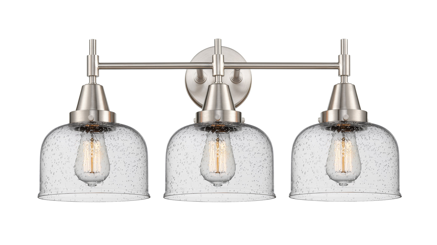 Caden Bath Vanity Light Glass Steel Dimmable