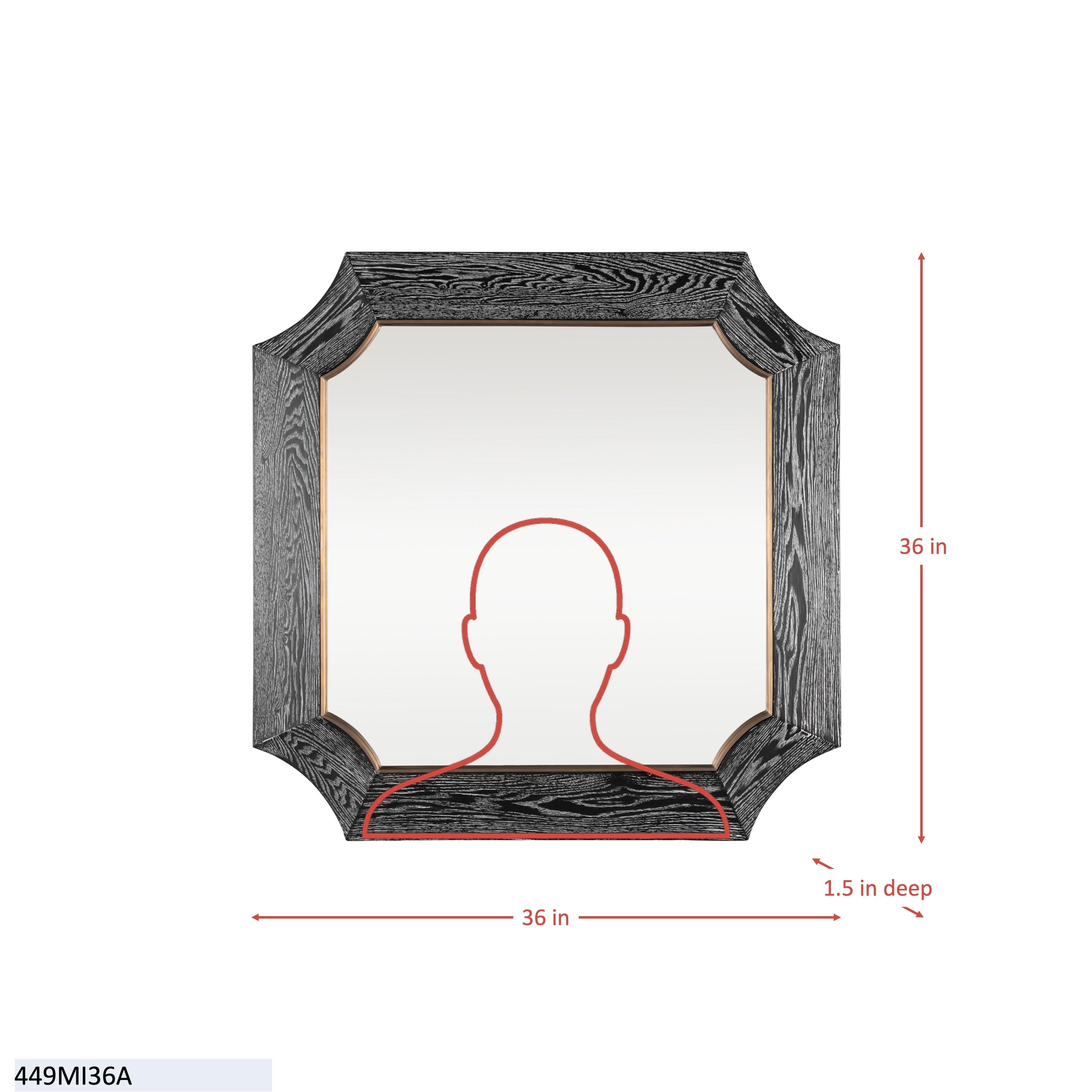 Farra 36x36 Wall Mirror