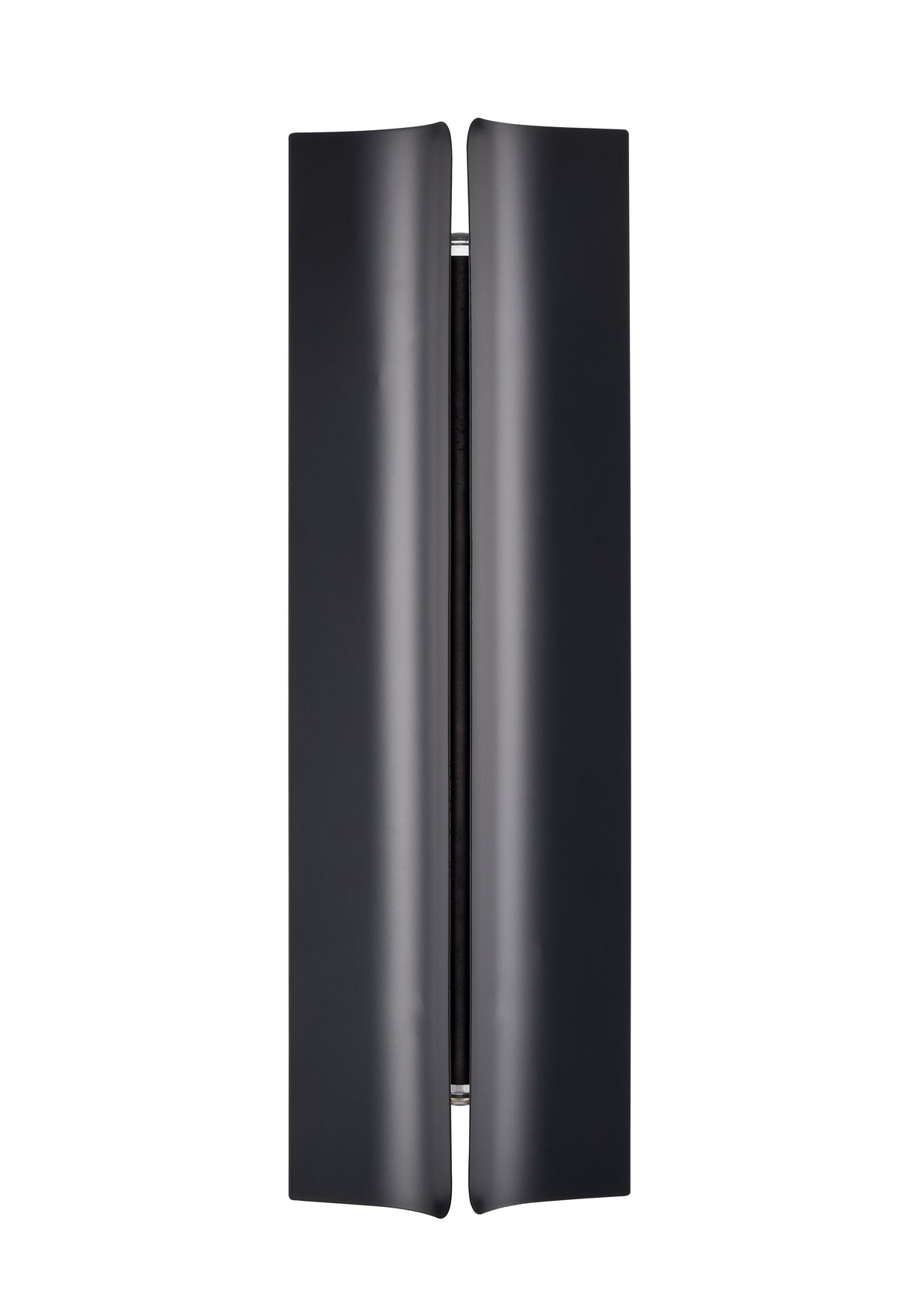 16.14-inch Powder Coated Black Outdoor Wall Sconce