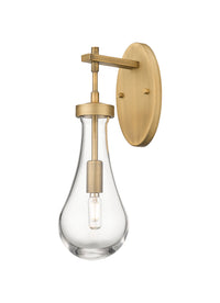 Downtown Urban Sconce Cast Brass Design