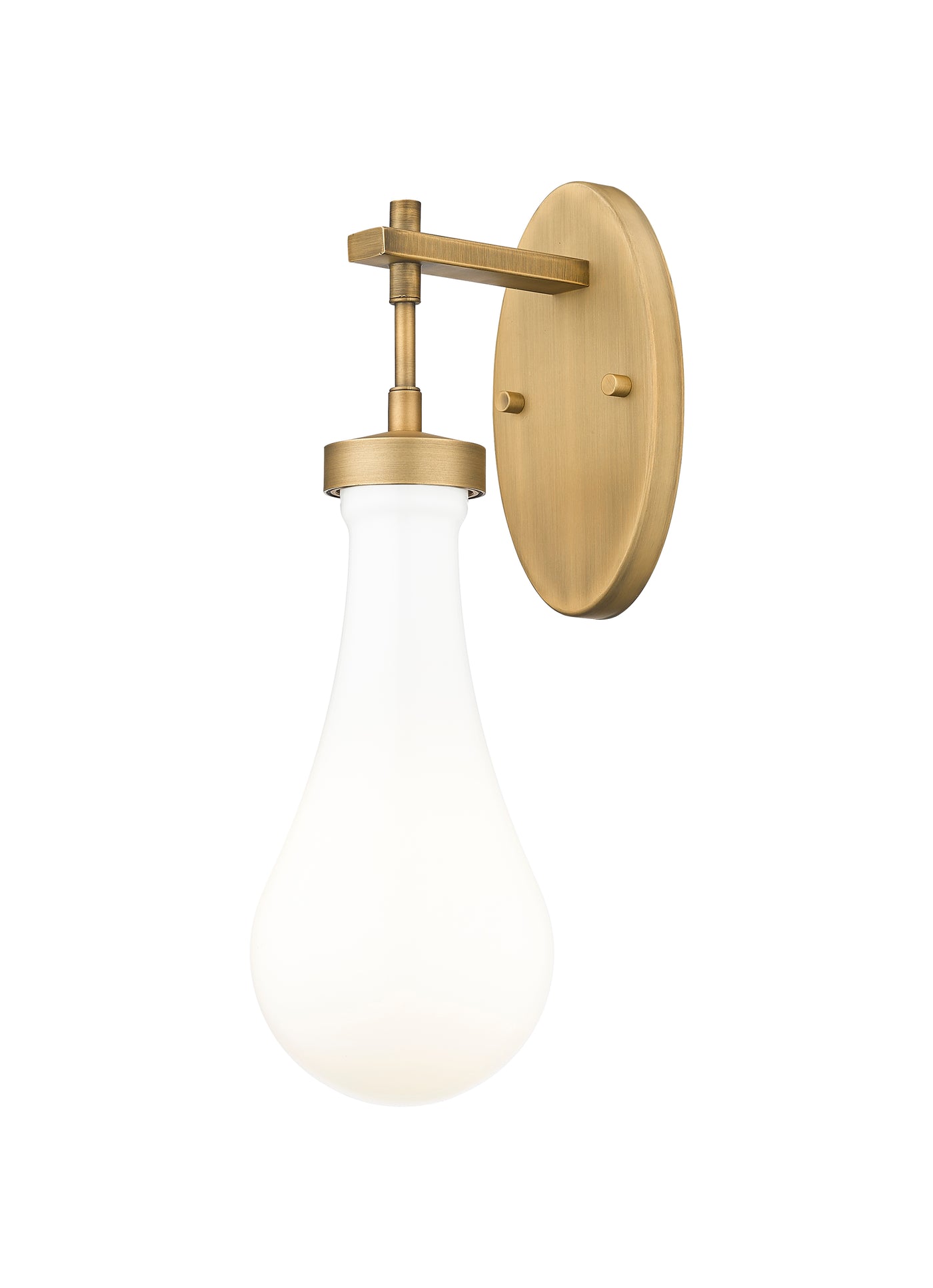 Downtown Urban Sconce Cast Brass Design