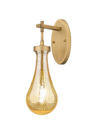 Downtown Urban Sconce Cast Brass Design
