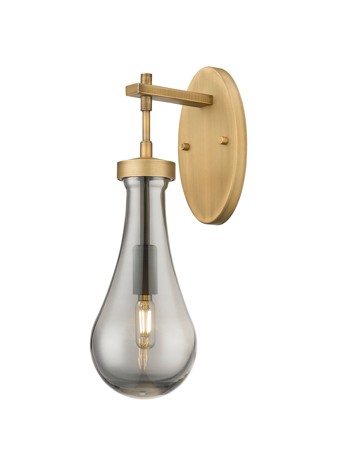 Downtown Urban Sconce Cast Brass Design