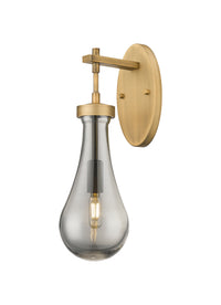 Downtown Urban Sconce Cast Brass Design