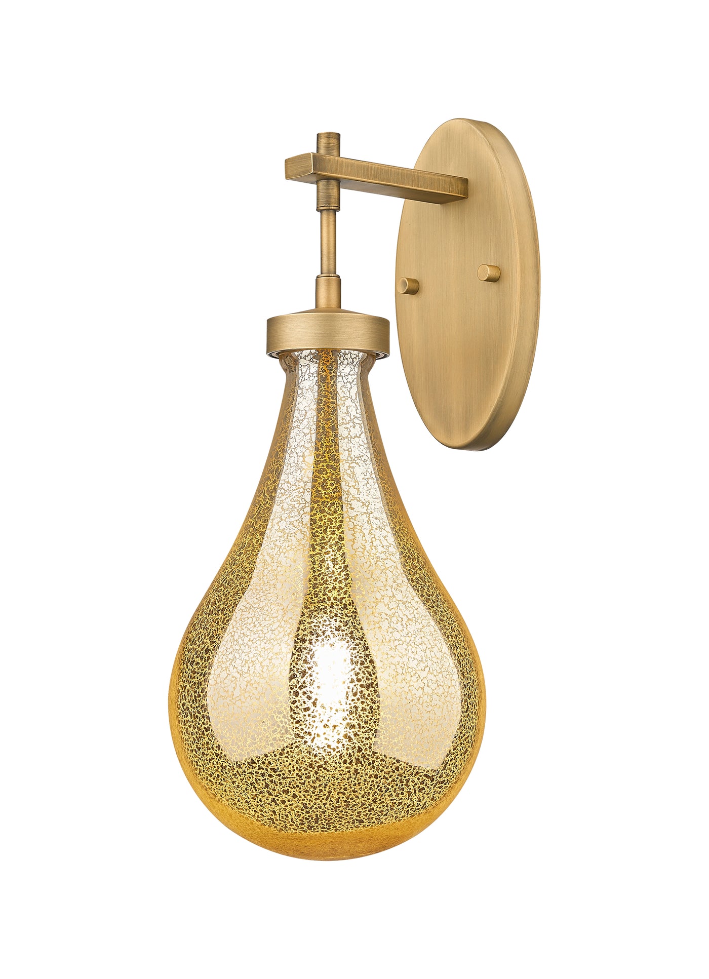 Downtown Urban Sconce Cast Brass 16.5