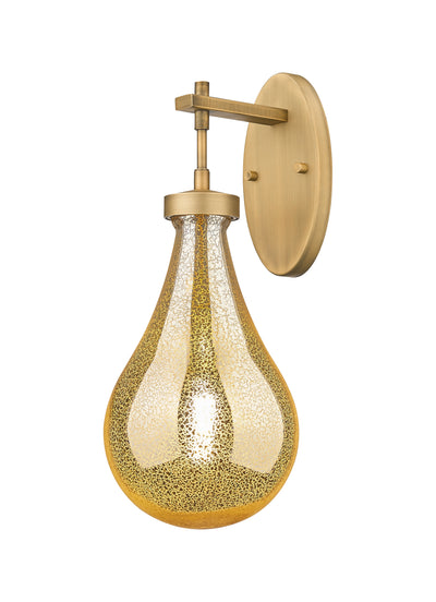 Downtown Urban Sconce Cast Brass 16.5