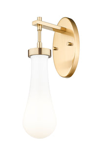 Downtown Urban Sconce Cast Brass Finish