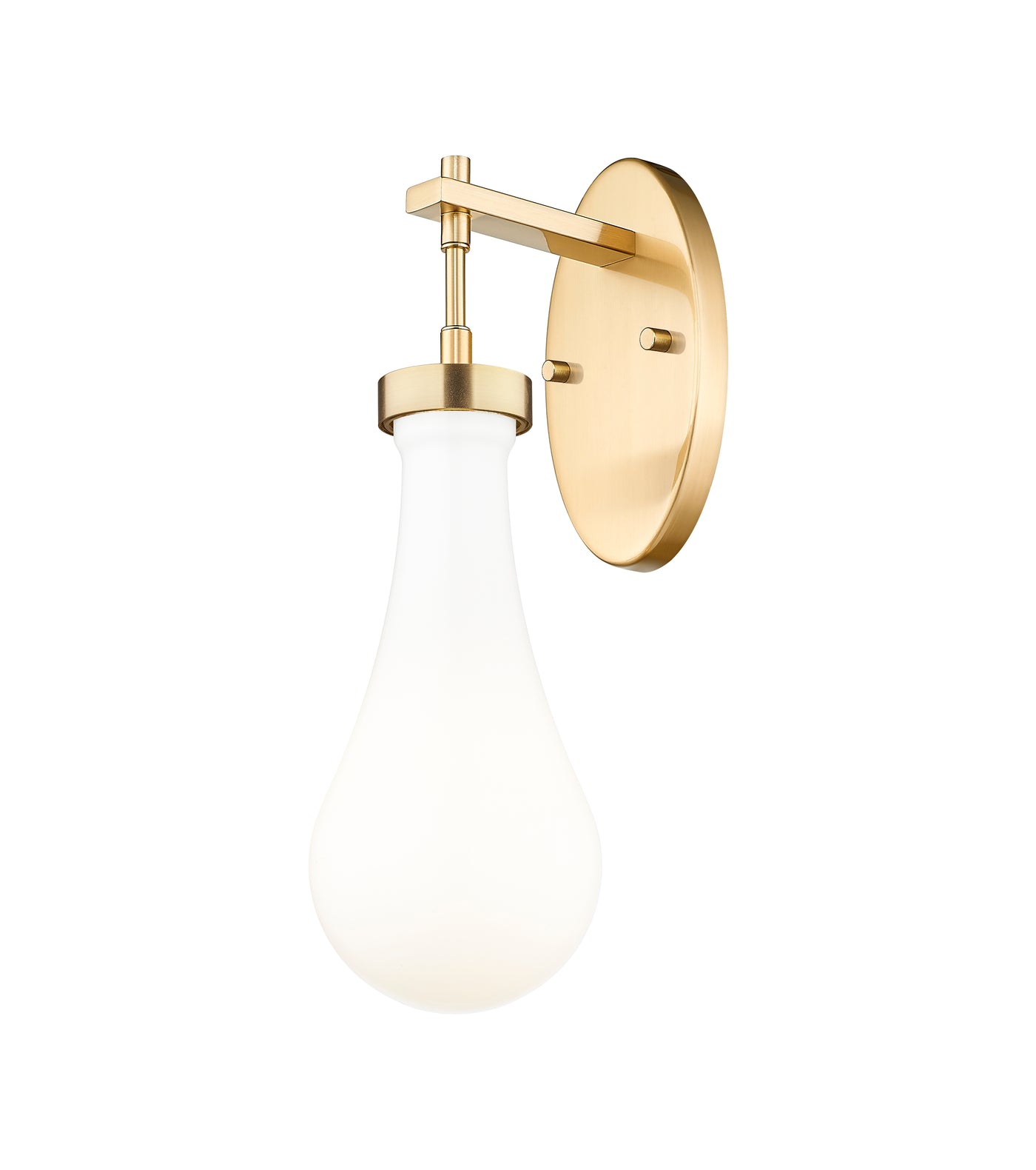 Downtown Urban Sconce Cast Brass Design