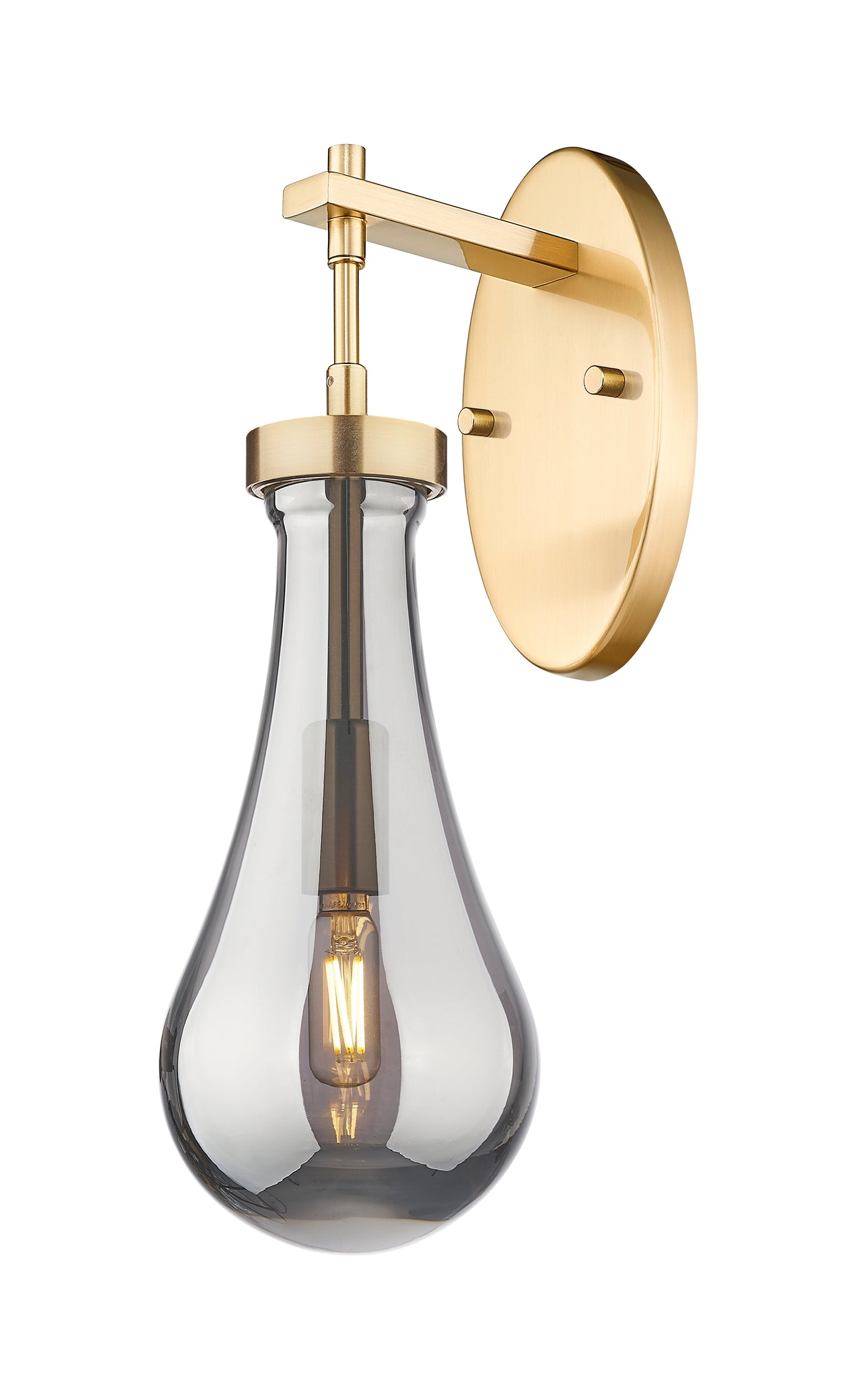 Downtown Urban Sconce Cast Brass Design