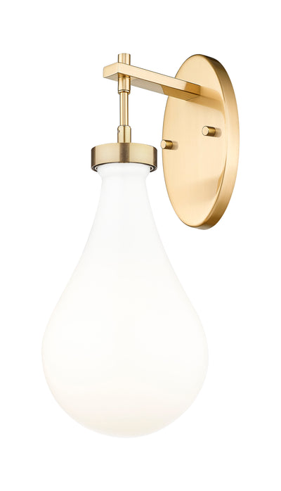 Downtown Urban Sconce Cast Brass 16.5