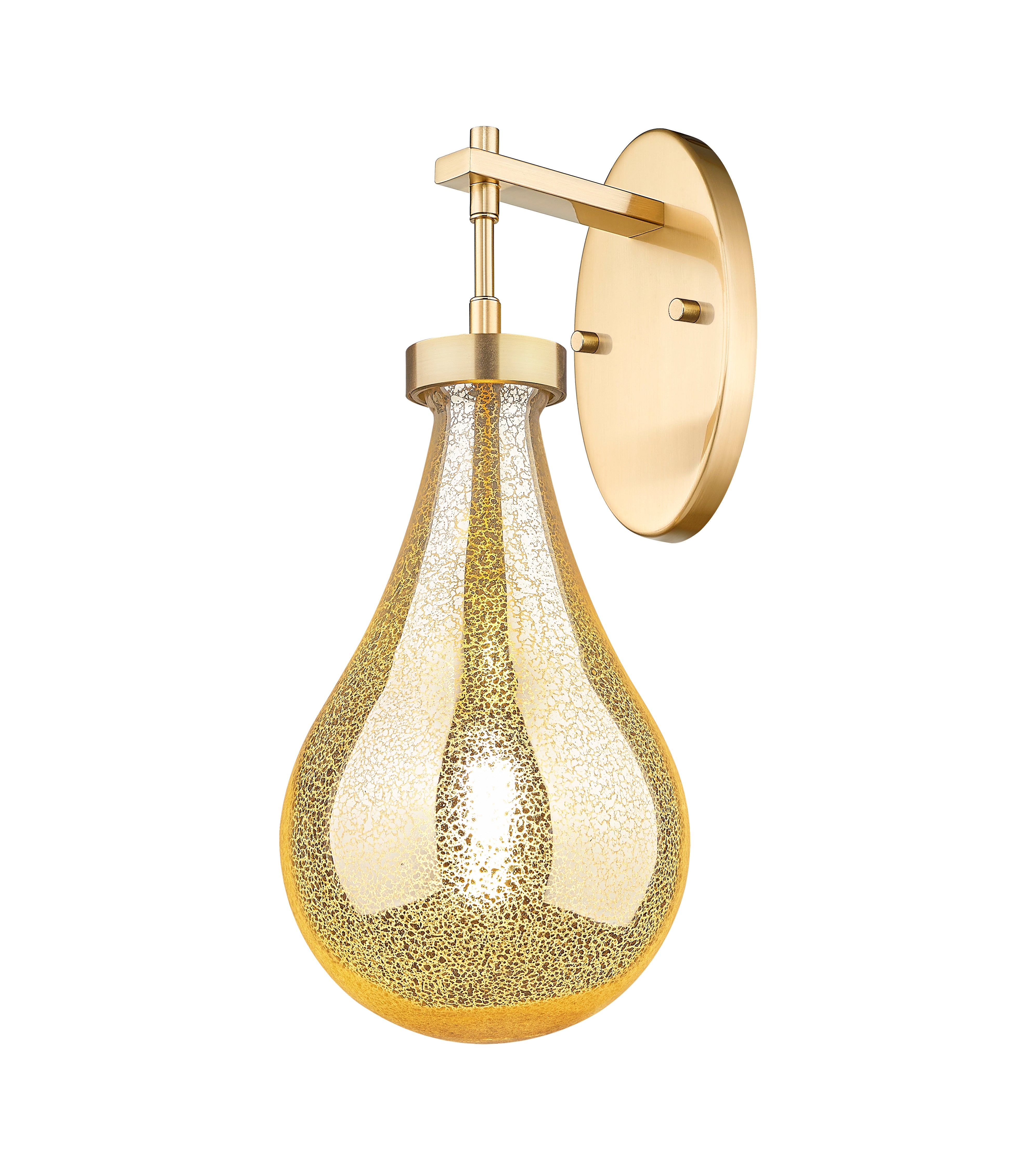 Downtown Urban Sconce Cast Brass 16.5
