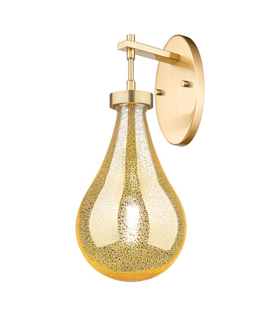 Downtown Urban Sconce Cast Brass 16.5