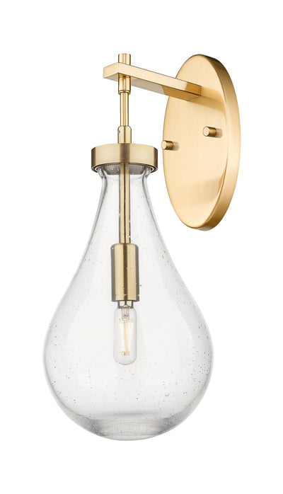 Downtown Urban Sconce Cast Brass 16.5