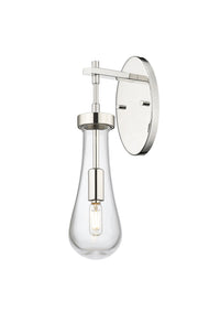 Downtown Urban Sconce Cast Brass Finish
