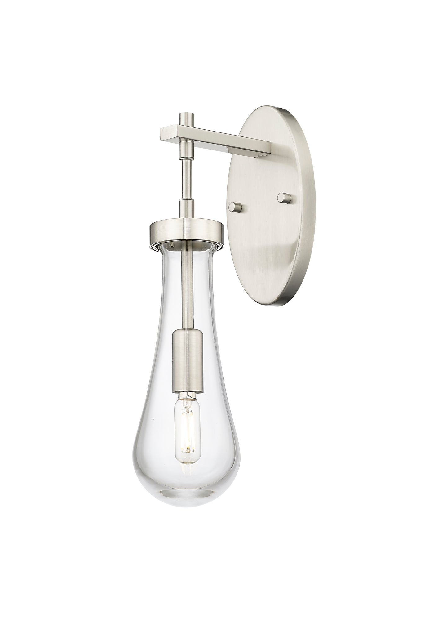 Downtown Urban Sconce Cast Brass Finish
