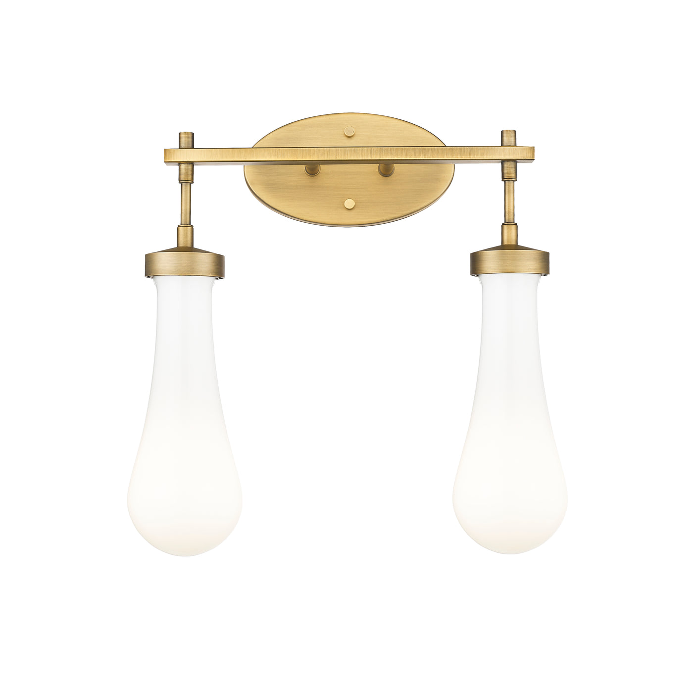 Downtown Urban Bath Vanity Light Cast Brass