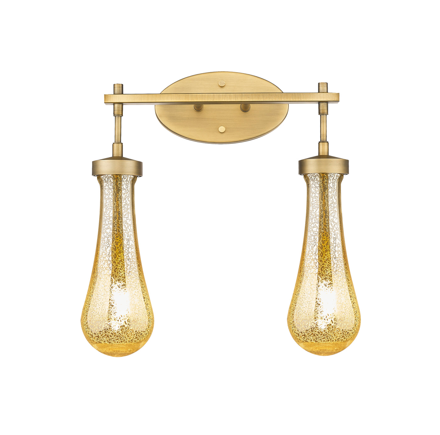 Downtown Urban Bath Vanity Light Cast Brass