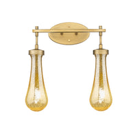 Downtown Urban Bath Vanity Light Cast Brass
