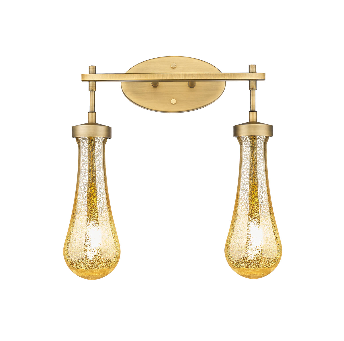 Owego 17-Inch 2-Light Bath Vanity Light 16.125-Inch High