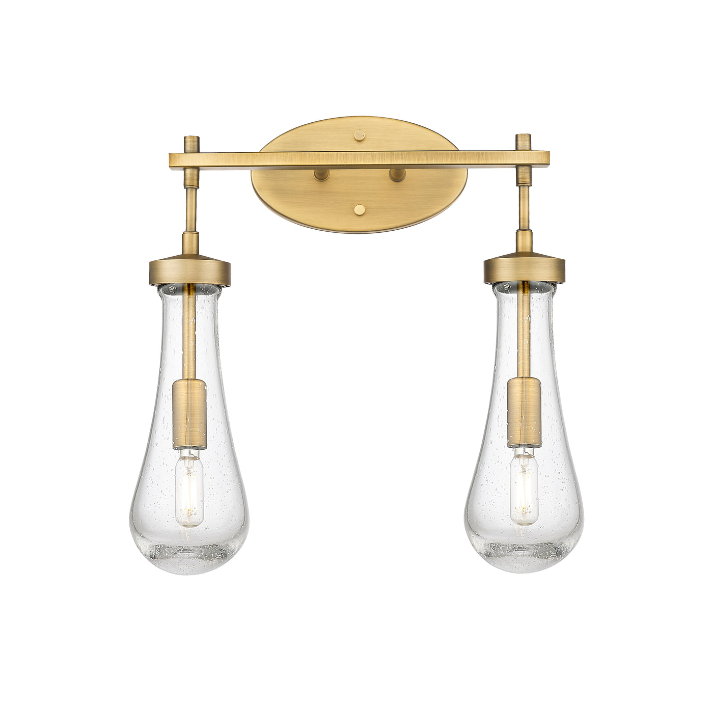 Downtown Urban Bath Vanity Light Cast Brass