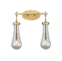 Downtown Urban Bath Vanity Light Cast Brass