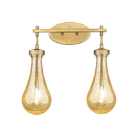 Downtown Urban Bath Vanity Light Cast Brass