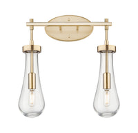 Downtown Urban Bath Vanity Light Cast Brass