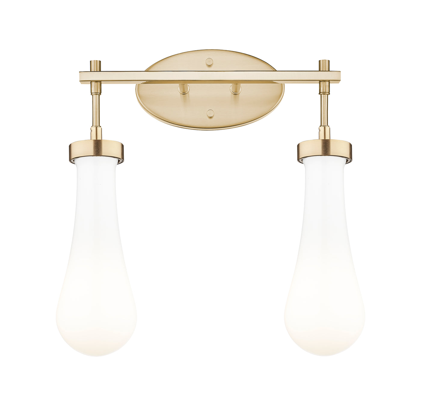Downtown Urban Bath Vanity Light Cast Brass