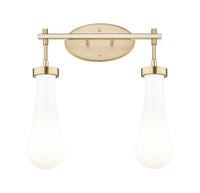 Downtown Urban Bath Vanity Light Cast Brass